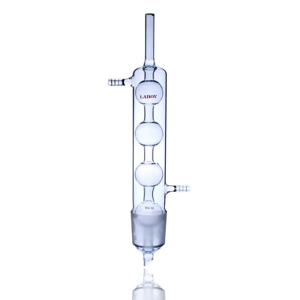 Laboy Glass Allihn Condenser for Efficient Soxhlet Extraction