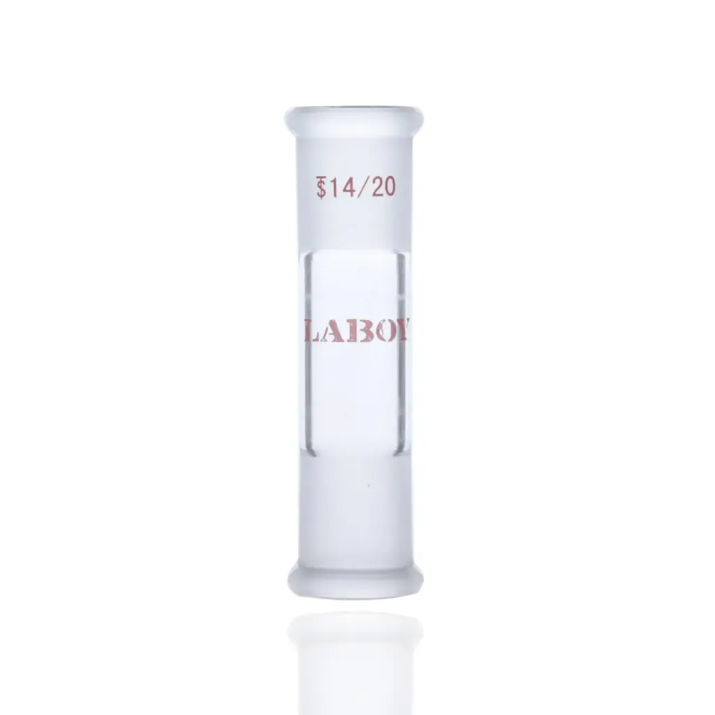 Laboy Glass Connecting Adapter With Two Outer Joints