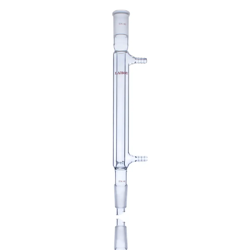 Laboy Glass Vacuum Jacketed Distillation Condenser – Versatile Fractional Column and Liebig Condenser