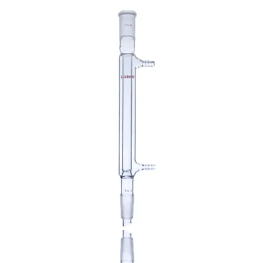 Laboy Glass Vacuum Jacketed Distillation Condenser – Versatile Fractional Column and Liebig Condenser