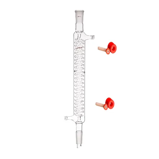 Laboy Glass Graham Condenser With Removable Hose Connection