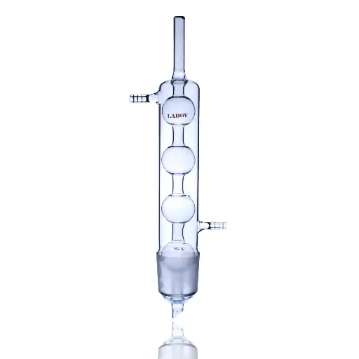 Laboy Glass Allihn Condenser for Efficient Soxhlet Extraction