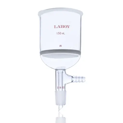 Laboy Glass Buchner Funnel for Filtration With Standard Taper Joint 