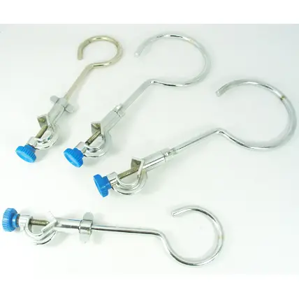 Laboy Ni/Cr plated steel Close Ring Retort Support With Bosshead