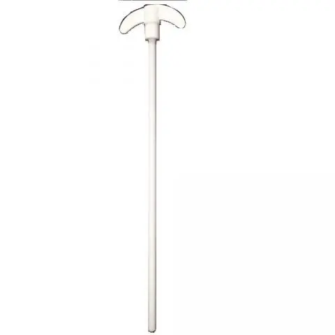 Laboy PTFE Electric Stirring Rod Overhead Stirrer Mixer Shaft Anchor Paddle For Flask In Lab
