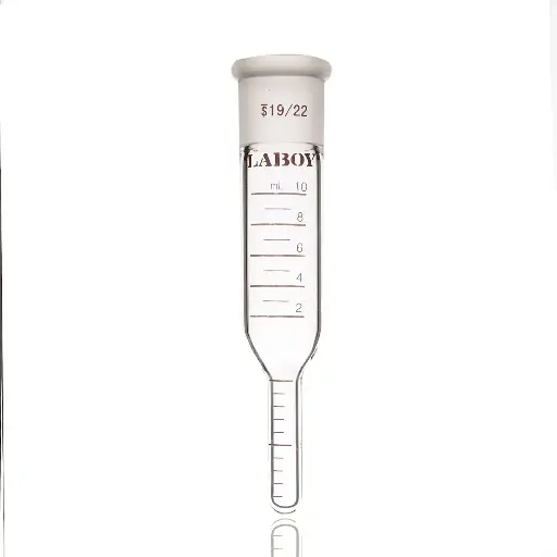 [HMCD1910] Laboy Glass Graduated Concentrator Tube 10ml 100mm In Height With 19/22 Joint