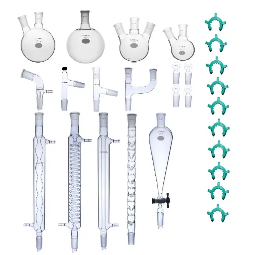 [HMK0203] Laboy Glass Advanced Chemistry Lab Glassware Kit 24/40