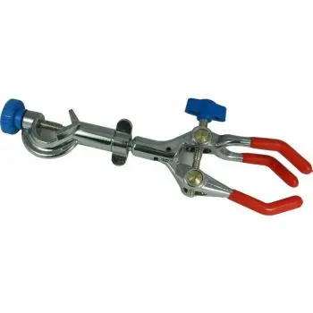 Laboy Alloy Three Finger Swivel Clamp Chromium Plated Single Adjustable